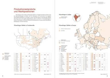 Wienerberger - Produktionsstandorte und Marktpositionen