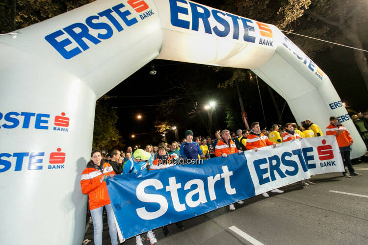 Erste Bank Vienna night run 2013, Christian Drastil im Startbereich