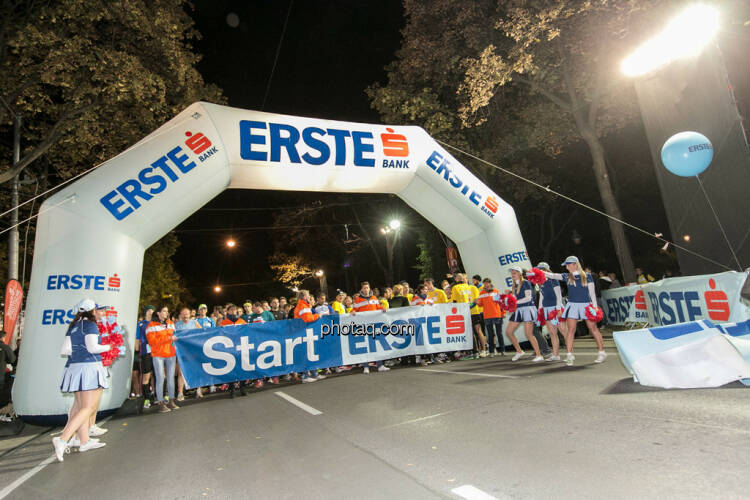 Erste Bank Vienna night run 2013, Startbereich