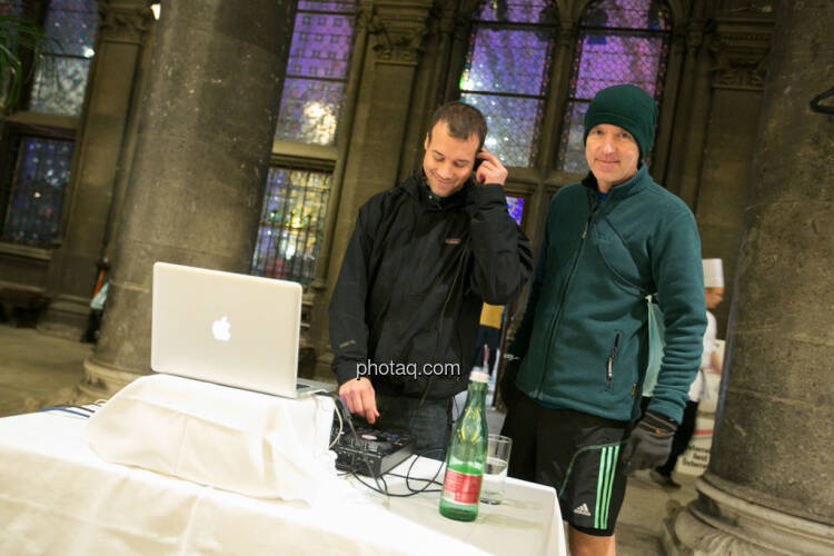 Christian Drastil mit DJ