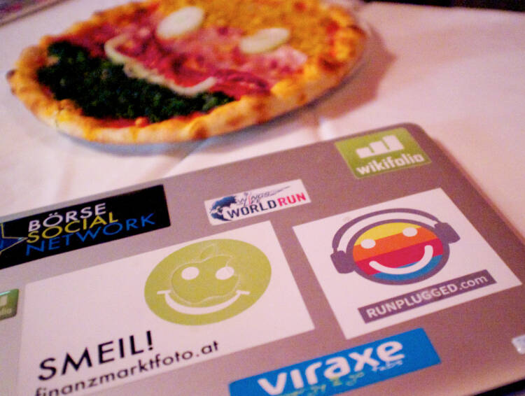 Pizza Runplugged vor the Eating