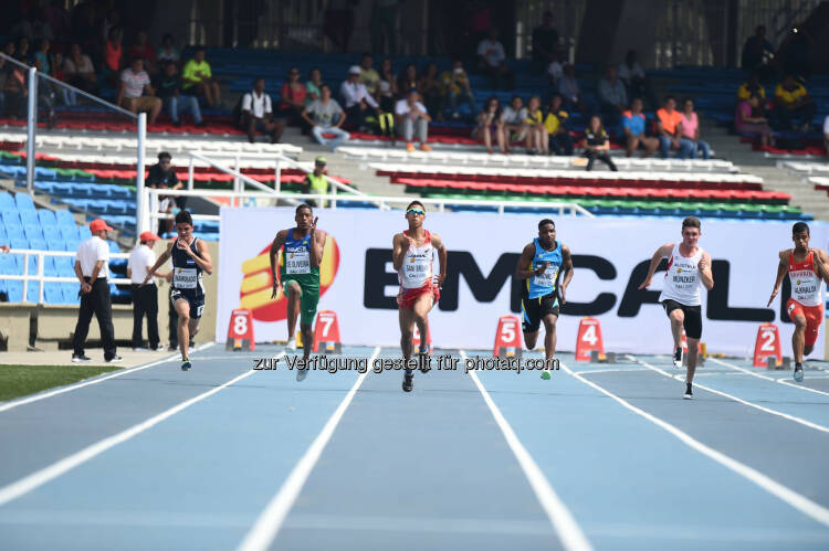 Max Münzker, 100m, Laufbahnen (Bild: ÖLV/Jiro Mochizuki)