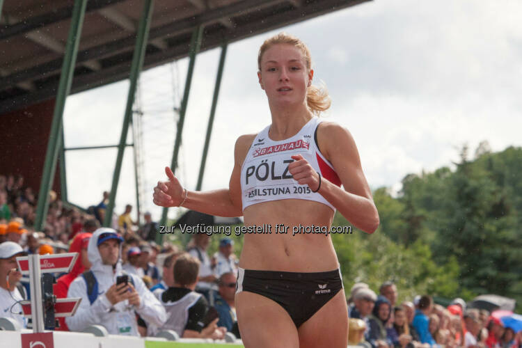 Carina Pölz, 100m (Bild: ÖLV/Coen Schilderman)