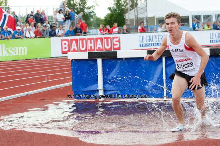 Paul Stüger, 3000m Hindernis, Wassergraben (Bild: ÖLV/Coen Schilderman)