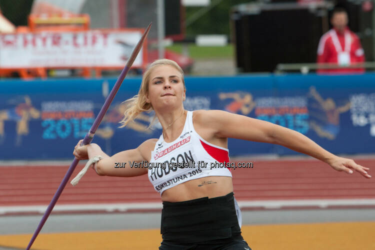 Victoria Hudson, Speerwerfen (Bild: ÖLV/Coen Schilderman)