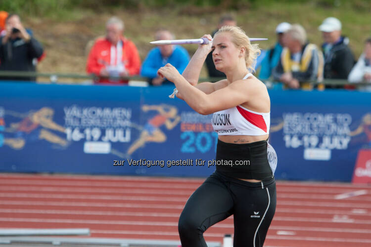 Victoria Hudson, Speerwerfen (Bild: ÖLV/Coen Schilderman)