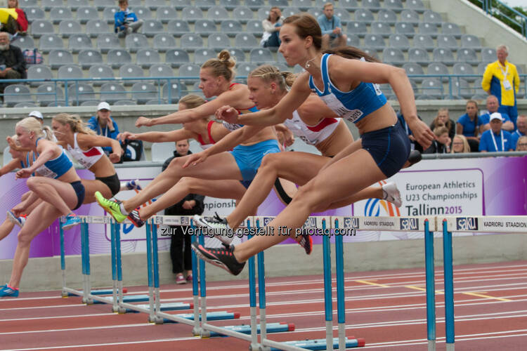 Ivona Dadic, Verena Preiner, 100m Hürden (Bild: ÖLV/Coen Schilderman)
