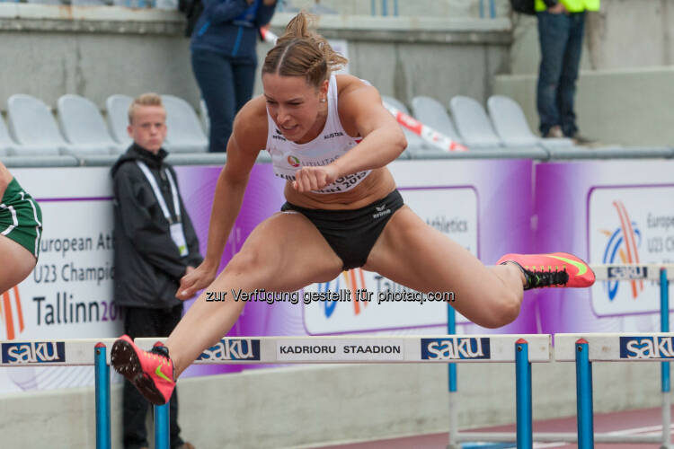 Eva Wimberger, 100m Hürden (Bild: ÖLV/Coen Schilderman)