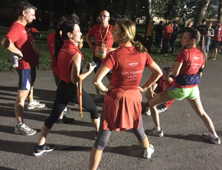 Lauf Forrest Lauf beim Wien Energie Business Run 2015