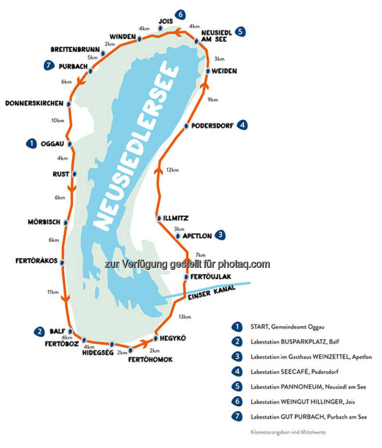 Rund um den Neusiedlersee