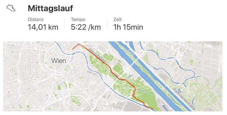 14km, 5:22