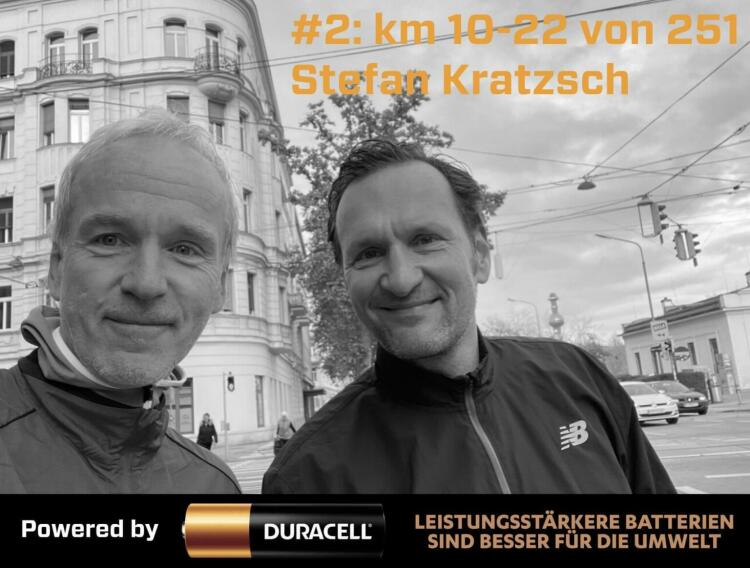 Plauderlauf mit Stefan Kratzsch im Rahmen des Duracell-Race zum 251er der Wiener Börse (Christian Drastil via Runplugged Runkit)